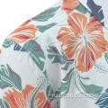 Пользовательский дизайн мужской витрины цветочные повседневные рубашки на гавайских рубашках
